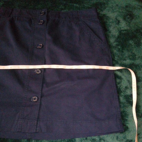 NWT Tommy Hilfiger Jamie Button Front Pencil Skirt Sz 12 - Picture 14 of 16